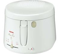 Tefal Maxi Fry FF1001 Freidora, 1900 W, 1.2 Kilos, Acero Inoxidable, Blanco