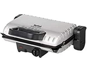 Tefal Minute Grill GC2050 Parrilla eléctrica, 1600 W, Acero inoxidable, Negro Plata