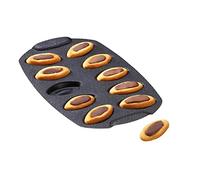 Tefal Molde para tartas 10 bandejas, revestimiento antiadherente, aluminio reciclado y reciclable, pastelería bien dorada, fabricado en Francia, PerfectBake J5734202