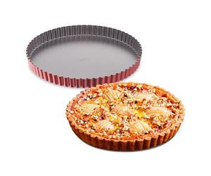 Tefal MOLDE RIZADO PARA TARTAS DESMONTABLE DELIBAKE 28 CM