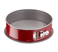 TEFAL Moule a charniere Delibake en acier - O 17 cm - Rouge et gris