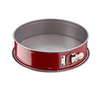TEFAL Moule a charniere Delibake en acier - O 27 cm - Rouge et gris