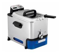 Tefal Oleoclean Pro Inox & Design FR8040 Sencillo 3,5 L 2300 W Negro, Acero inoxidable