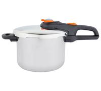 TEFAL Olla a presión de acero inoxidable »Secureclick P2530756«, 6 L.