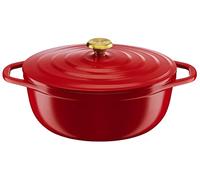 TEFAL Olla de cocina Air 30 x 23 cm, horno holandés ligero de aluminio fundido, olla fácil de limpiar, revestimiento cerámico seguro, tapa de condensación, robusta, apta para horno, inducción,