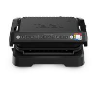 TEFAL OptiGrill 2in1 GC7728 Electroparrilla Negro Rectangular 600 cm²