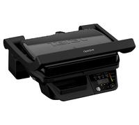 TEFAL OptiGrill Parrilla de contacto, 3 programas, ajuste automático de temperatura, modo manual, pantalla LCD »GC7P08«