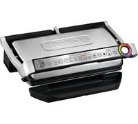 Tefal Optigrill+ XL - Plancha de 2000 W de superfície XL óptima para 6/8 raciones, 9 programas de cocción, indicador nivel cocción, modo manual y descongelación, bandeja recogejugos, GC722D16