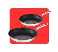 Tefal Duetto + Sartén 24 cm - Sartén antiadherente apta para inducción versión optimizada de la popular serie Duetto