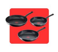 Tefal Pack set de 3 sartenes antiadherentes 20/24/28 cm Day by Day