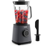 Tefal PerfectMix Essential BL771BF0 - Batidora de vaso de alta velocidad, velocidad regulable sin niveles, función de pulso, cuchillas Powelix extraíbles, recipiente de cristal resistente al calor de