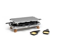 Tefal Pierrade Gourmet, Raclette 2 en 1, 8 bandejas