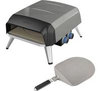 Tefal Pizza Pronto, Horno de pizza para exterior, Funciona con gas, piedra giratoria de 360° para cocción uniforme, aplicación gratuita, JM412010