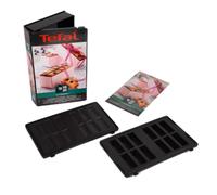 Tefal Placa para sandwichera Snack Collection mini bars Negro