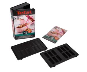 Tefal Placa para sandwichera Snack Collection mini bars Negro