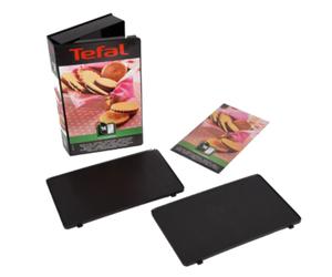 Tefal Placas Snack Collection para sandwichera Negro