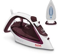 Tefal Plancha de vapor Easygliss Plus con función de autolimpieza apagado automático sistema antical 2400 W potente golpe de vapor de 190 g min función antigoteo excelente resultado de planchado.