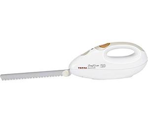 Tefal Prep'Line 852331 Cuchillo Eléctrico, 100 W, Acero Inoxidable, Blanco