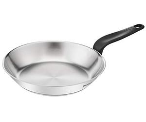 Tefal Primary - Sartén (acero inoxidable, 24 cm, 10 años, acero inoxidable de primera calidad, inducción, para cocinar deliciosas recetas y desglazar E3080404
