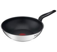 Tefal PRIMARY Sartén wok 28 cm, acero inoxidable con antiadherente