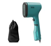 Tefal Pure POP DT2024 Vaporizador de ropa, vapor/limpia la ropa, producción de vapor de hasta 20 g/min, elimina pelusas, tejidos delicados, accesorio reversible, ultracompacto, fácil de viajar,