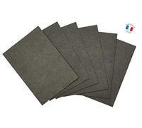 Tefal Recambio de filtros de quesera 9182212 - Recambio de filtros de carbón activado para quesera, pack de 6 unidades, anti-olores, color negro