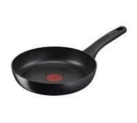 Tefal Sartén Hard Titanium On - Sartén antiadherente de 28 cm, revestimiento antiadherente Thermo-Signal, base Thermo-Fusion, resultados rápidos, embalaje ecológico, fabricado Francia, apto inducción