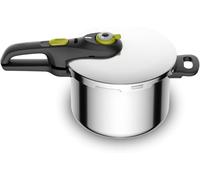 Tefal Secure 5 Neo - Olla a presión de 6L, Ahorro energético hasta 50%, cocción a presión, 2 programas, sistema seguridad 5 puntos, apto todas cocinas, apto lavavajillas