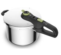 Tefal Secure Trendy P2580703 Inox-Negro-Verde - Olla A Presión 6L