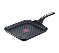 Tefal Selection - Sartén grill (26 x 26 cm, revestimiento antiadherente de titanio, indicador de temperatura Thermo-Spot, inducción avanzada, para todo tipo de fuegos, incluida inducción)