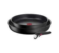 Tefal Set de sartenes Ingenio Unlimited 3 piezas Negro