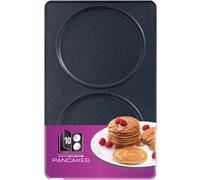 Tefal Snack Collection XA8010 Placa Para Crepes, 22.5 x 13.5 Cm, Revestimiento Antiadherente, Negro