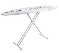 Tefal Tabla de planchar para plancha de vapor y plancha de vapor, superficie de planchado acolchada, para zurdos y diestros, estante estable, tabla de planchar, altura regulable hasta 93 cm, color