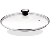 Tefal Tapa cristal 28 cm 280977 Tapa de cristal con ventilación de vapor integrada, pomo cómodo, apta para sartenes, ollas y guiseras