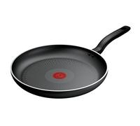 Tefal Titanium Essential B9410644 - Sartén de 28 cm, revestimiento antiadherente, seguro para metal, compatible con todas las cocinas excepto inducción, deslizamiento impecable, uso diario, B9410644