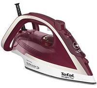 Tefal ultimate pure fv6810 plancha a vapor 2800 w rojo, plata