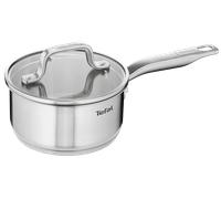 Tefal Virtuoso, Cazo 16 cm, Acero Inoxidable Premium, Inducción, Tapa de Cristal