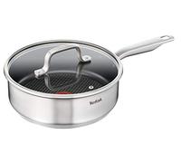 Tefal Virtuoso E49132 cacerola Alrededor - Cacerolas (Alrededor, Acero inoxidable, Acero inoxidable, Cerámico, Gas, Halógeno, Inducción, 250 °C, Vidrio)