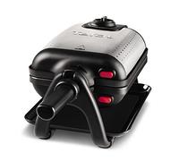 Tefal WM755D12 2barquillo(s) 1200W Negro, Acero inoxidable - Gofrera (215 mm, 205 mm, 455 mm, 5 kg, 1200 W, Aluminio, Metal)