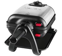 Tefal wm756d gofrera 2 barquillo(s) 1200 w negro, acero inoxidable