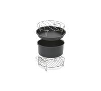 Tefal Easy Fry XXL XA113010 accesorio para freidoras Kit de accesorios Negro, Cromo