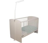 Tega Baby DM-009 - Soporte de dosel para cuna con abrazaderas, color blanco