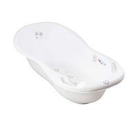 Tega Baby Lux - Bañera para bebé XXL, 102 cm, 0-24 meses, diseño moderno de búho, color blanco