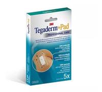 Tegaderm +Pad 5x7cm x5 Apósito Poliuretano