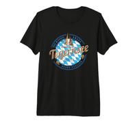 Tegernsee Baviera Alemania Retro Velero Vintage Souvenir Camiseta Premium