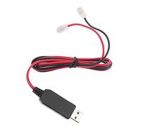 tegongse 3.7V 18650 26650 Eliminador de batería 5V USB a 4.2V Cable de alimentación magnético