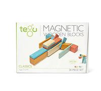 Tegu Juego de Bloques de Construcción de madera magnéticos de 24 piezas - Puesta de Sol , color/modelo surtido