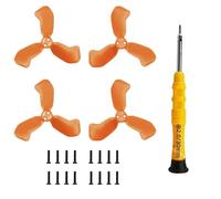 TEHAOUU Cuchillas de hélice compatibles con DJI NEO 2, diseño ligero y flexible para dron, 2 pares de cuchillas de repuesto para mantenimiento de UAV (naranja)