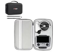 TEHAOUU Funda con tapa todo en uno para DJI Flip bolsa de almacenamiento protectora antiarañazos impermeable se adapta a RC 2/RC-N3 mando a distancia Shell organizador de almacenamiento de batería