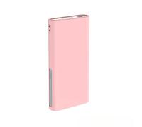 TEHAOUU Funda de silicona compatible con OnePlus SUPERVOOC 100W Power Bank - Cubierta ultrafina de 1.5 mm a prueba de golpes, lista para carga inalámbrica y diseño sin quitar (rosa)